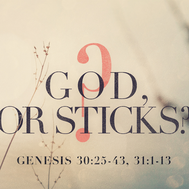 God, or Sticks?