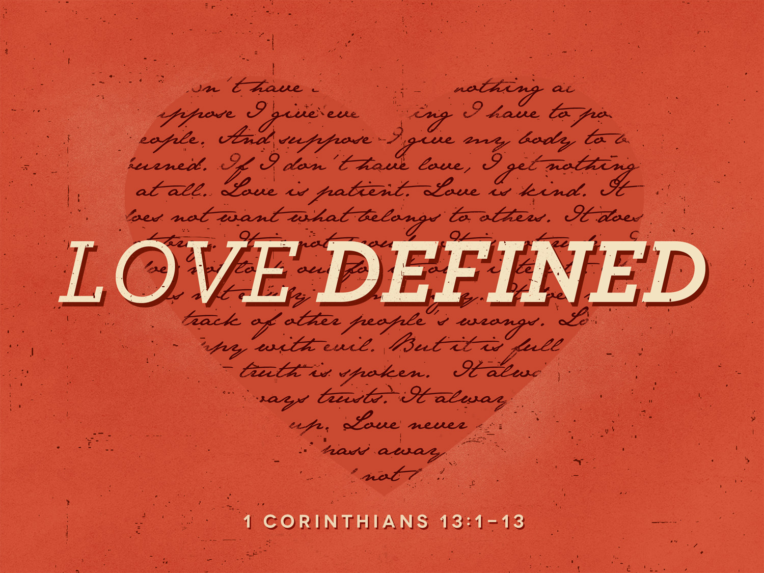 Love Defined