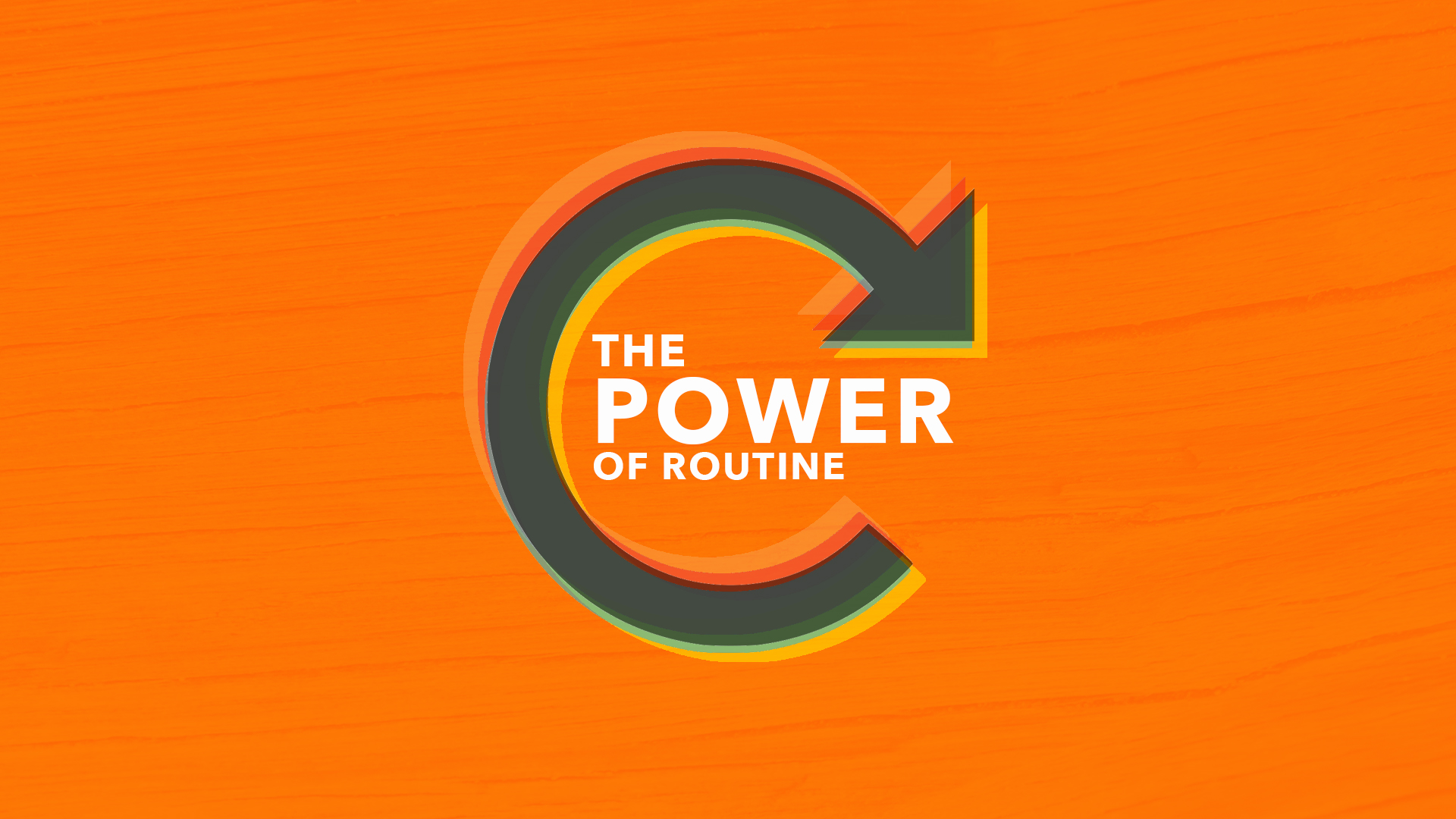 The Power of Routine: Serving Others