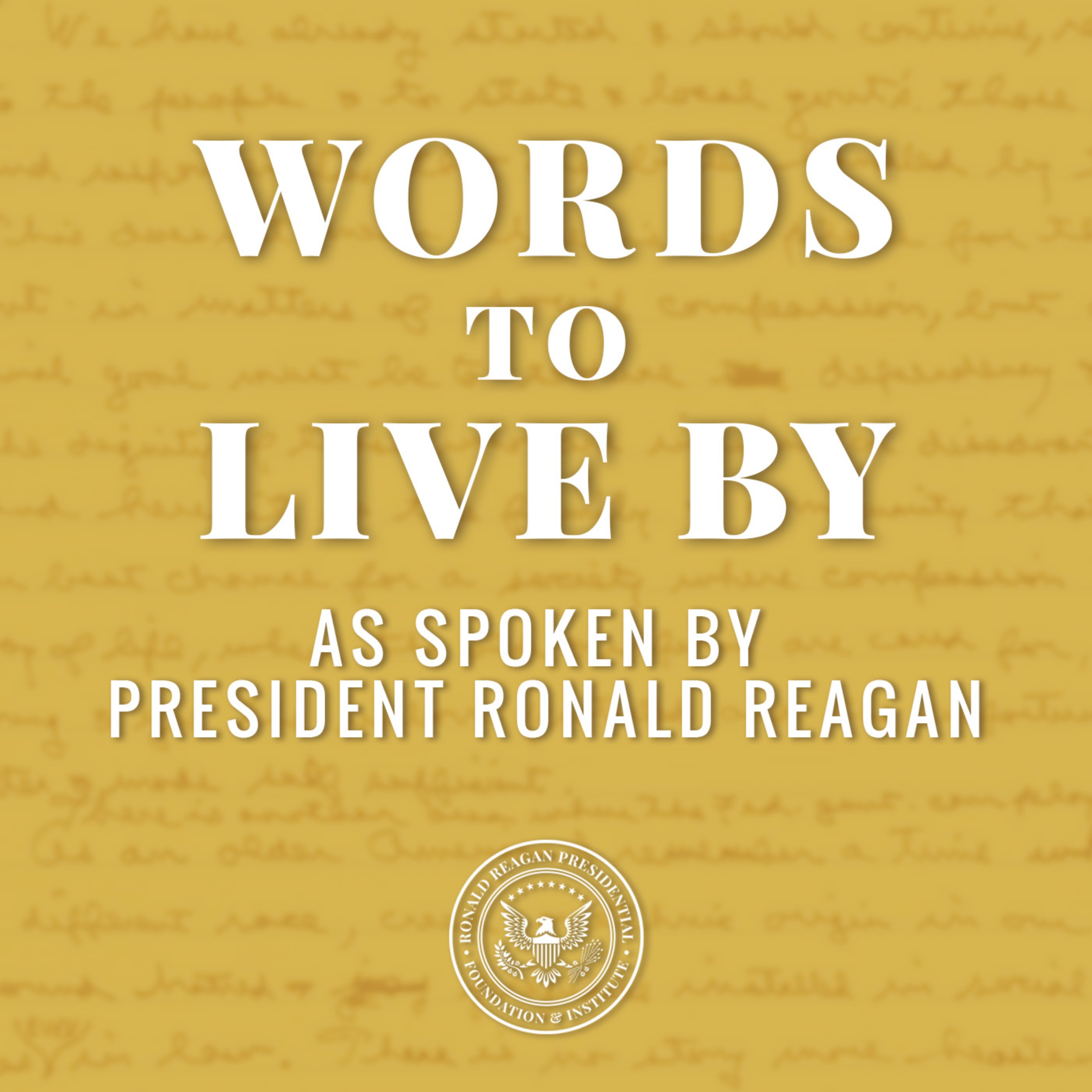 Word to LIve by & Reagan Forum