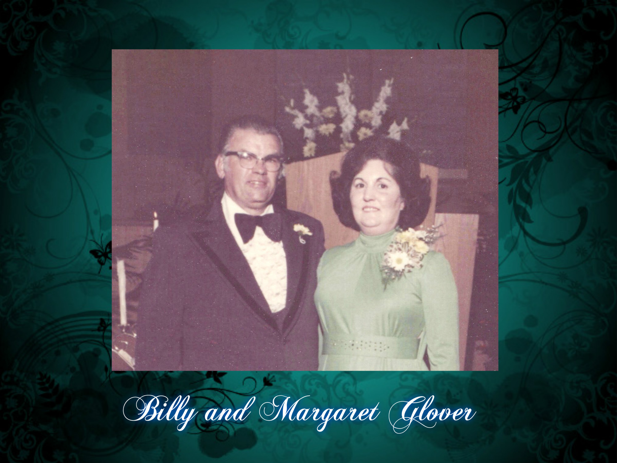 Billy & Margaret Glover (with son, Bill) - 8/13/16 - # 87