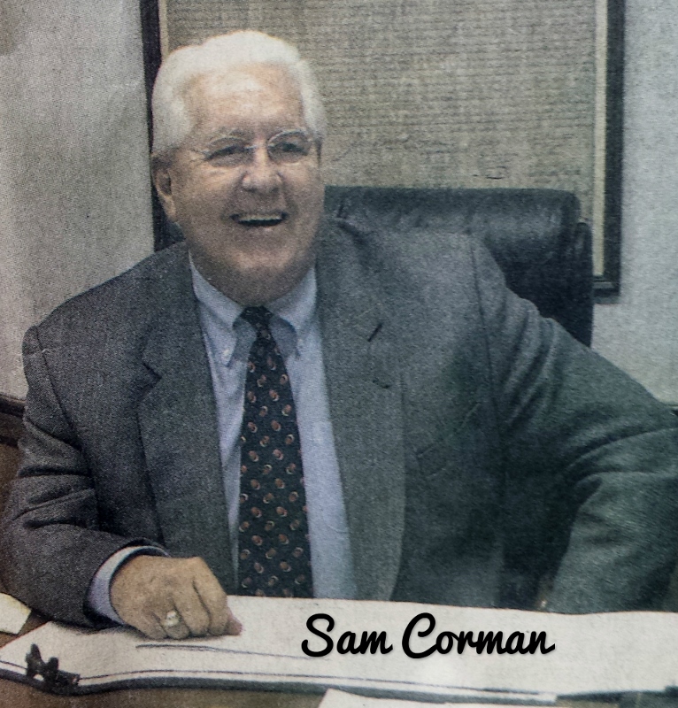 Sam Corman, former Mayor, (with wife, Nancy Swope Corman) - 1/27/18 - # 163