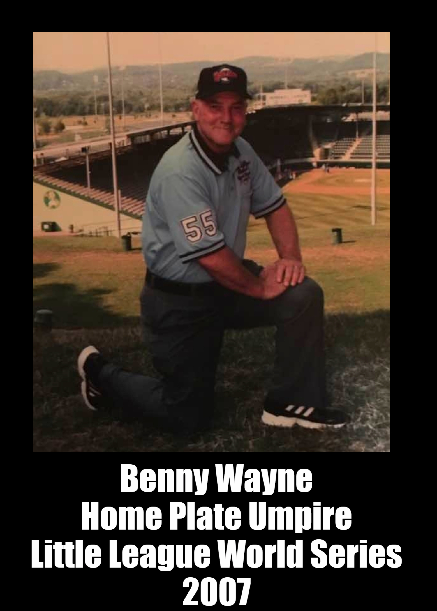 Benny Wayne , Little League World Series Championship Umpire - 11/11/17 - #152