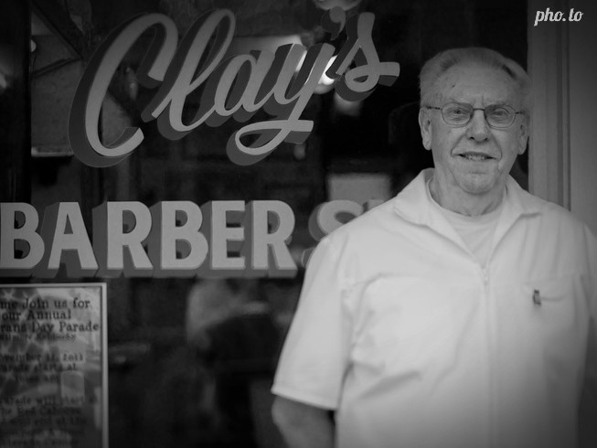 Clay Tankersley - (Clay's Barber Shop) - 9/26/15 - # 41