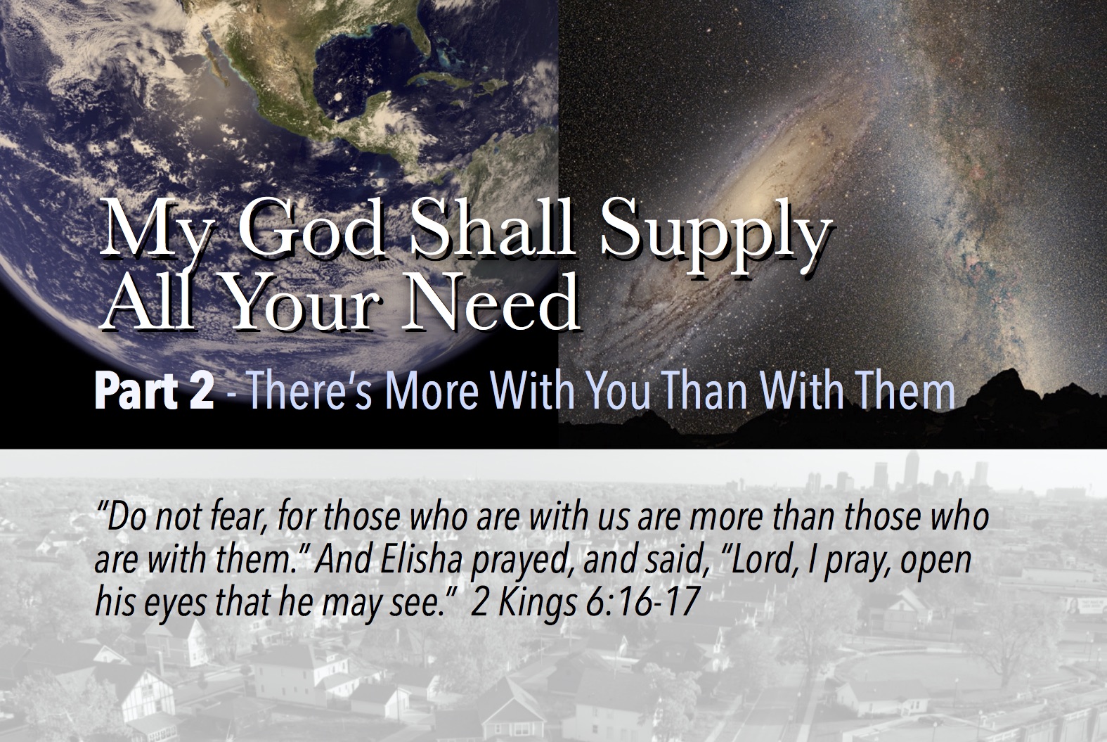 My God Shall Supply All Your Need - Part 2, 