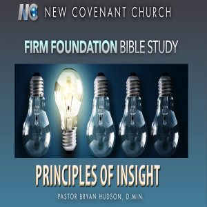 Principles of Insight | Firm Foundation Bible Study
