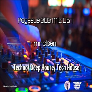 Pegasus 303 Mix 057 – Techno | Deep House | Tech House | Mixed by mrclean 🎧🌑