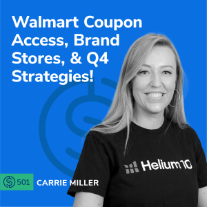 #501 - Walmart Seller Coupons, Brand Stores, & Ask Me Anything