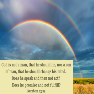 You can take it to the bank. (Genesis 15:7-21)