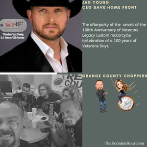 Ep: 204 - CEO of SAVE Home Front, Mr. Jax Young and the Crew from Orange County Choppers 