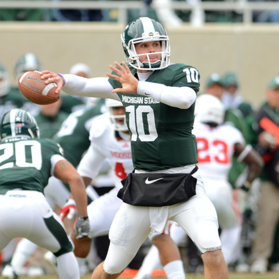 Andrew Maxwell, 2012 Michigan State University starting QB - Episode 16 - on being benched, hate-filled tweets, NFL tryouts and identity in Christ