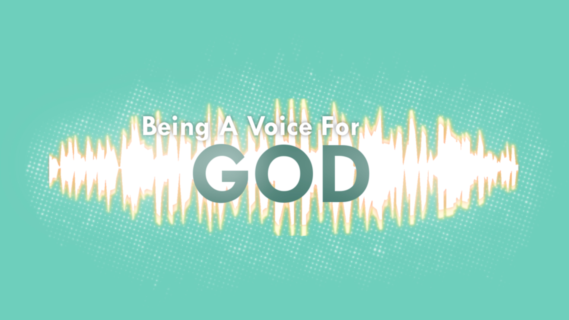 Being A Voice for God - April 3, 2016 AM