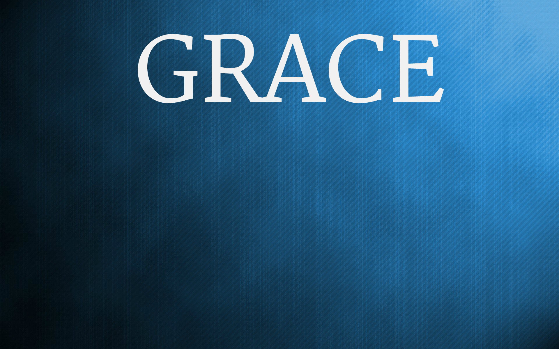 Grace And The Christian April 5, 2015 PM