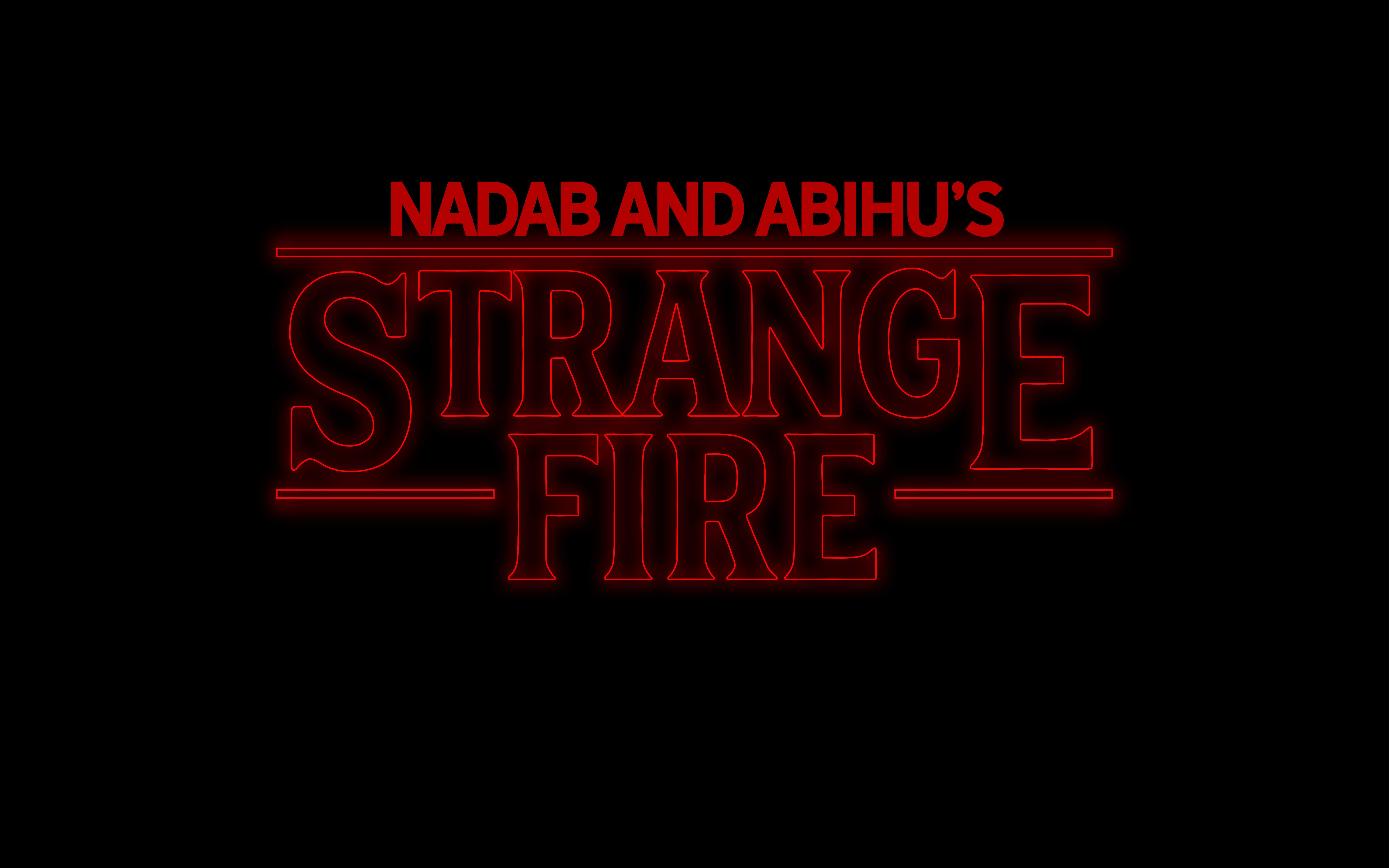 Nadab and Abihu's Strange Fire