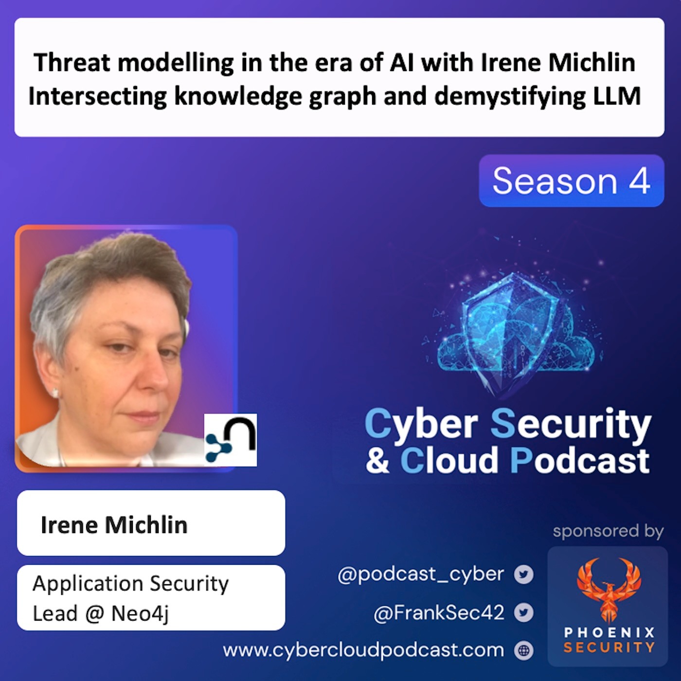 CSCP S4EP16 - Irene Michlin - Threat Modelling in the age of AI