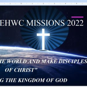 EHWC Missions 2022 Apostle Don