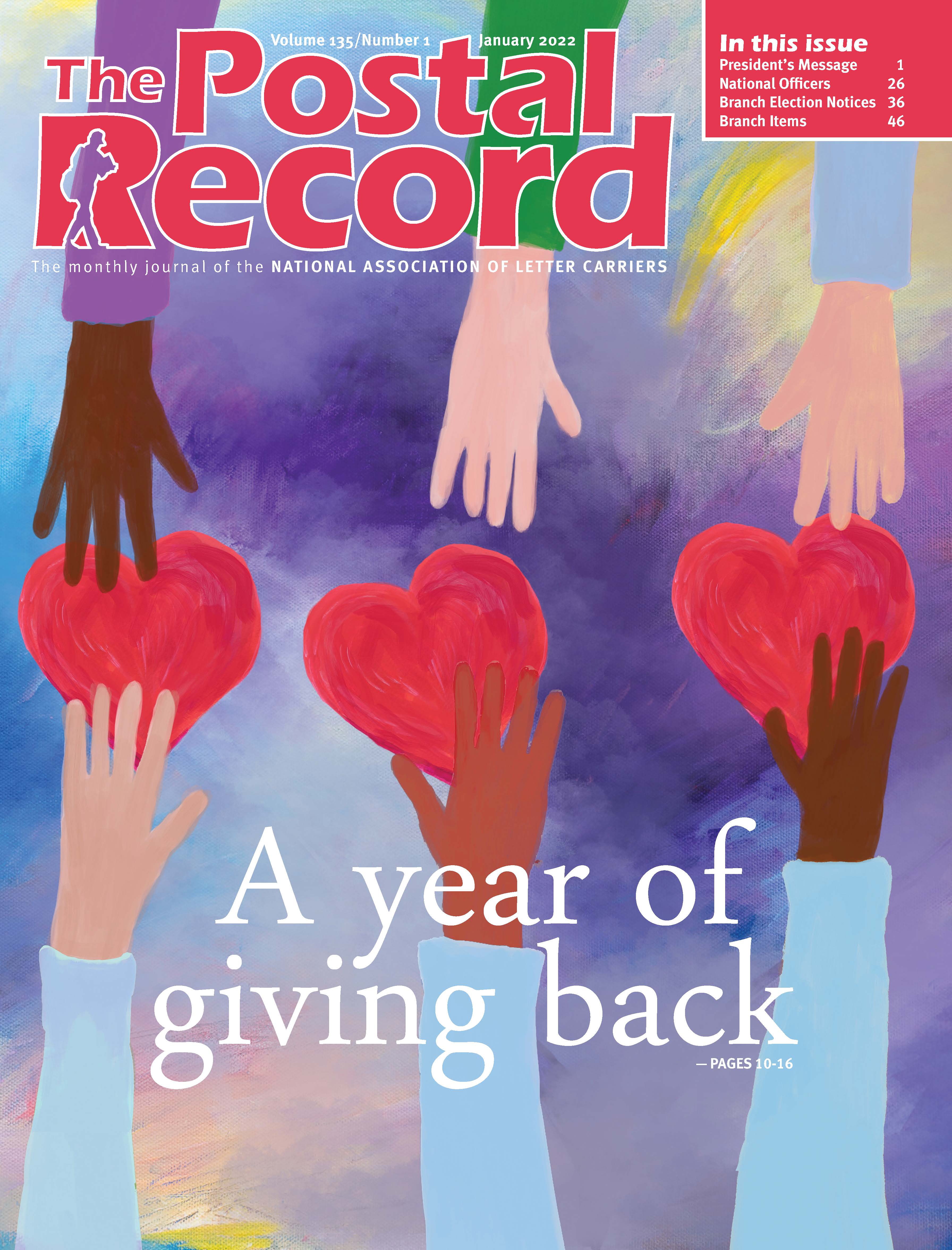 January Postal Record: Letter carriers and the mail on social media
