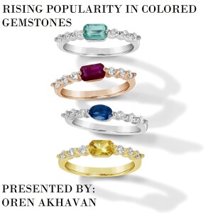 The Rising Popularity in Colored Gemstones