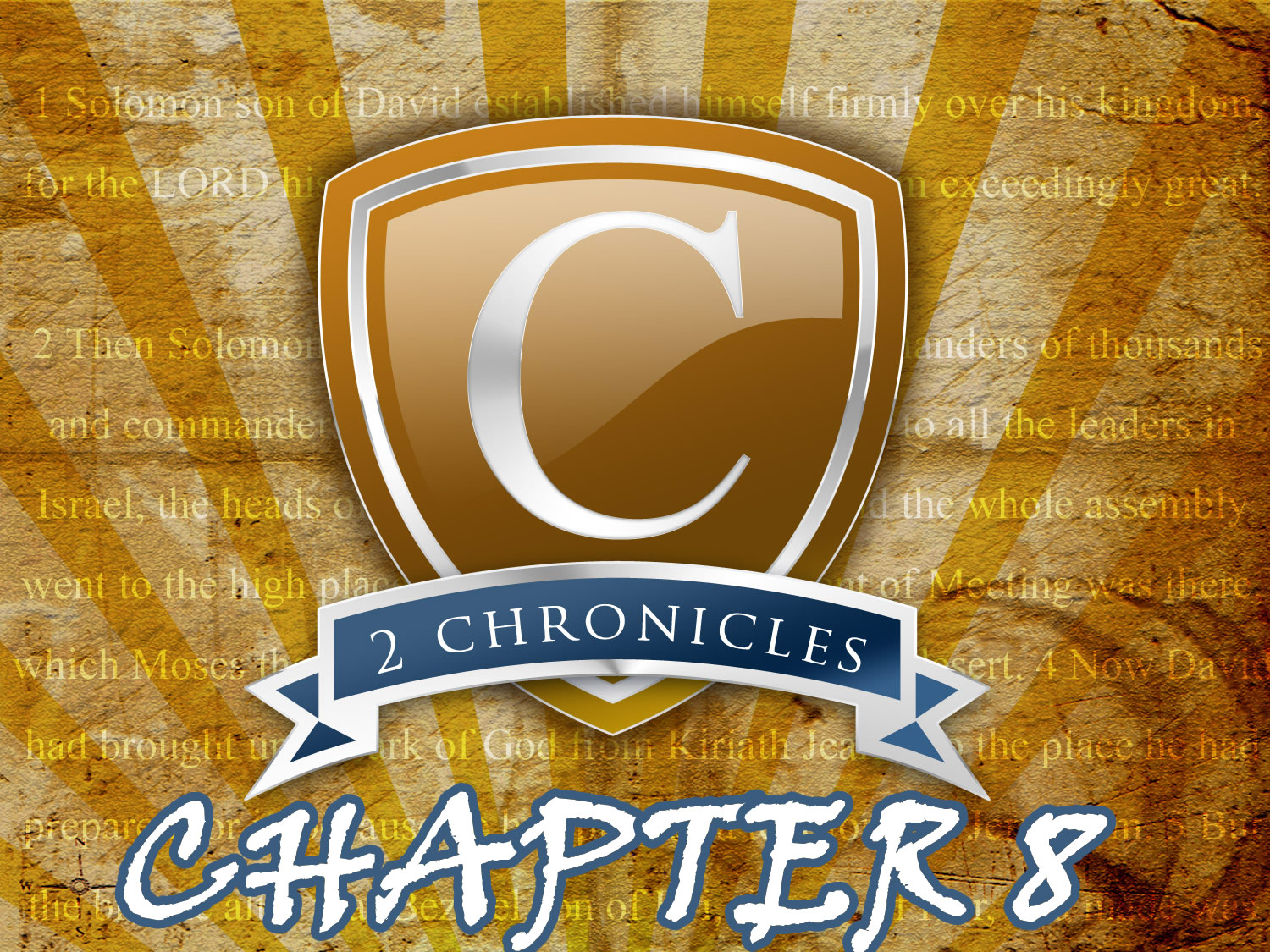 2 Chronicles 8