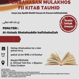 Mulakhos Fii Kitab Tauhid [] Al Ustadz SHOLEHUDIN Hafidzahullah.mp3