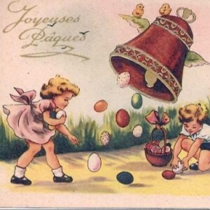 Ostern, Easter, hazen en eieren
