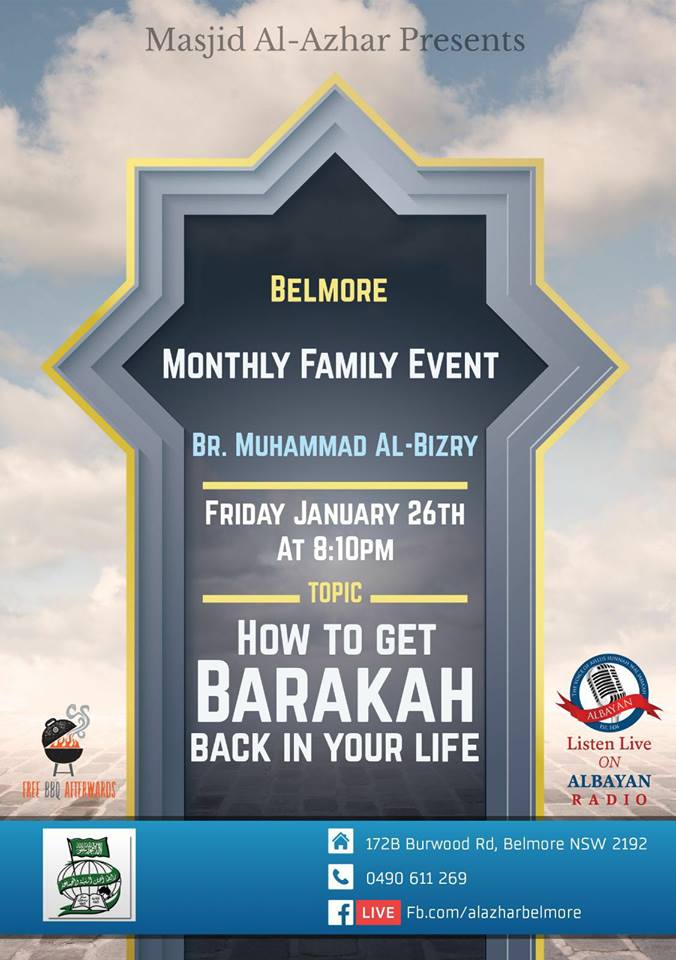 How to Get Barakah Back in Your Life | Muhammad Al-Bizry.