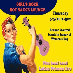 Rosie Rocks Lounge - with Lotion Princess