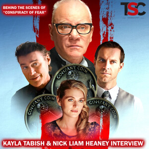 Actors Kayla Tabish, Nick Liam Heaney on Conspiracy of Fear, Surfer Cat Mav