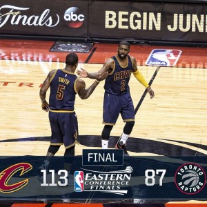 Cavs Advance To 2016 NBA Finals