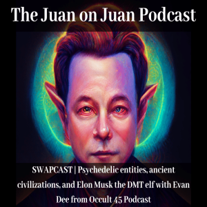 SWAPCAST | Psychedelic entities, ancient civilizations, and Elon Musk the DMT elf with Evan Dee from Occult 45 Podcast