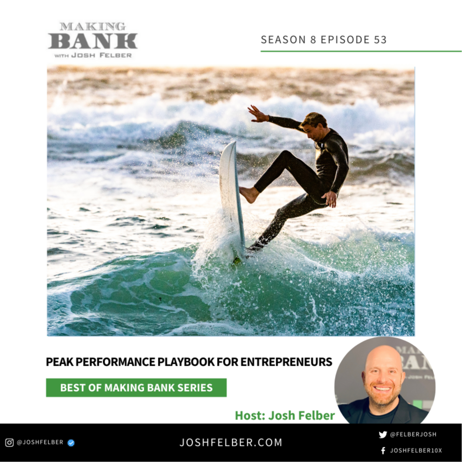 cover of episode Peak Performance Playbook For Entrepreneurs #MakingBank #S8E53