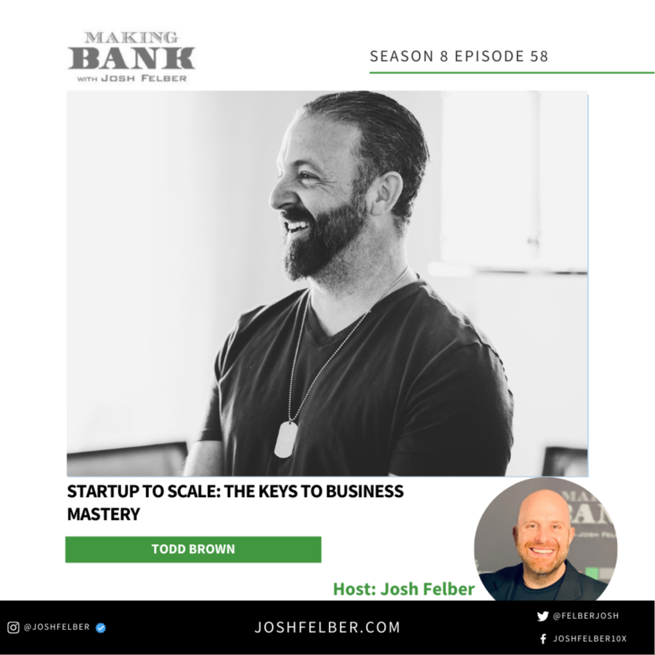 cover of episode Startup To Scale: The Keys To Business Mastery #MakingBank #S8E58