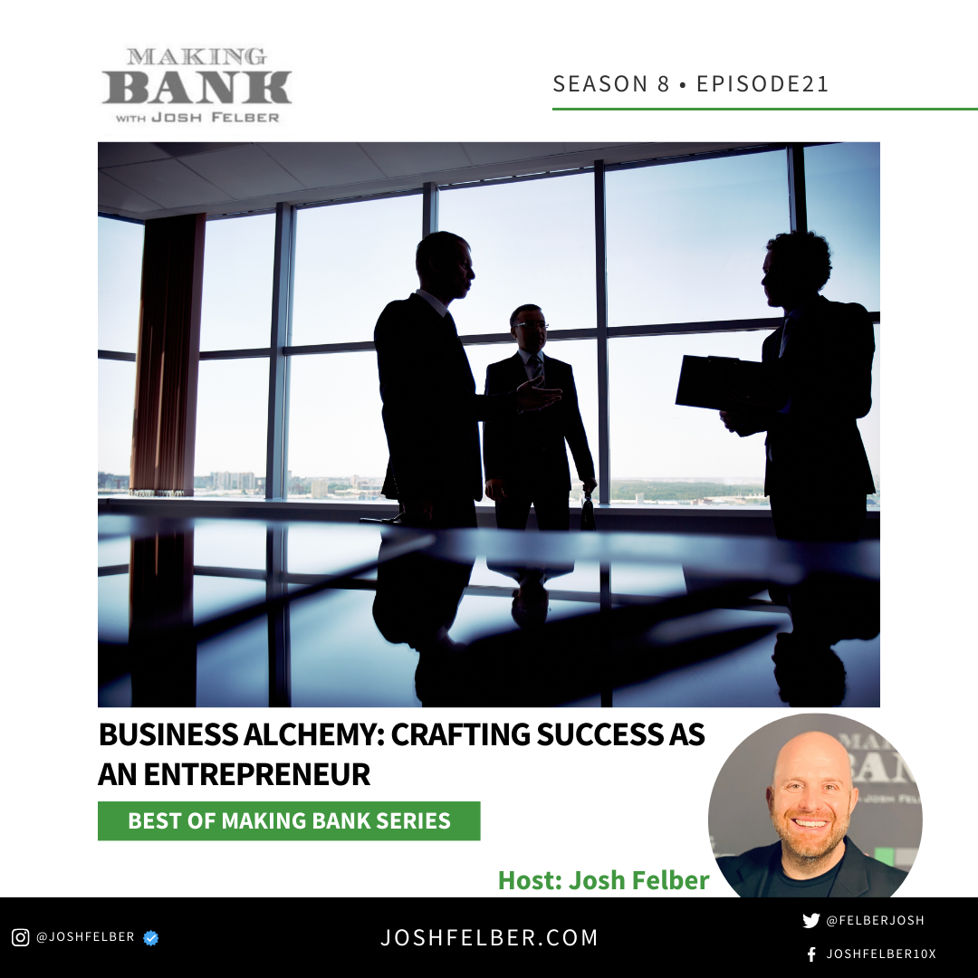 cover of episode Business Alchemy: Crafting Success As An Entrepreneur #MakingBank #S8E21