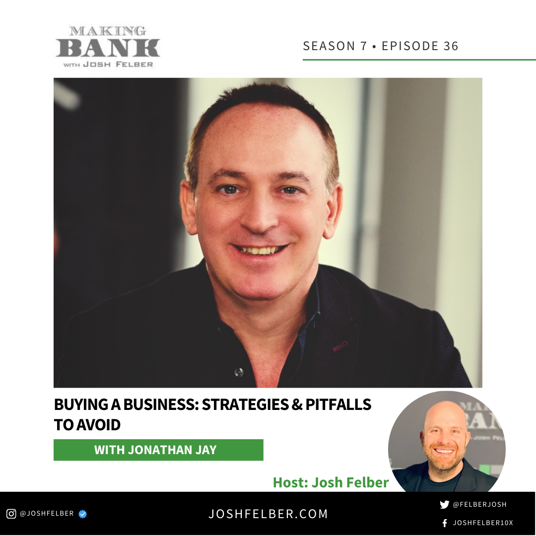 cover of episode Buying A Business: Strategies & Pitfalls to Avoid  #MakingBank #S7E36