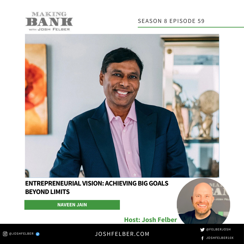 cover of episode Entrepreneurial Vision: Achieving Big Goals Beyond Limits #MakingBank #S8E59