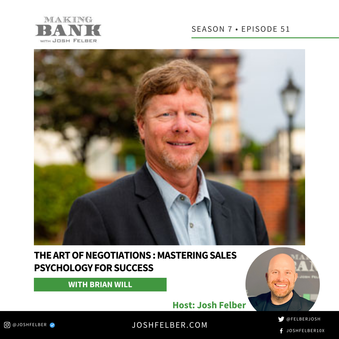 cover of episode The Art Of Negotiations: Mastering Sales Psychology For Success #MakingBank #S7E51