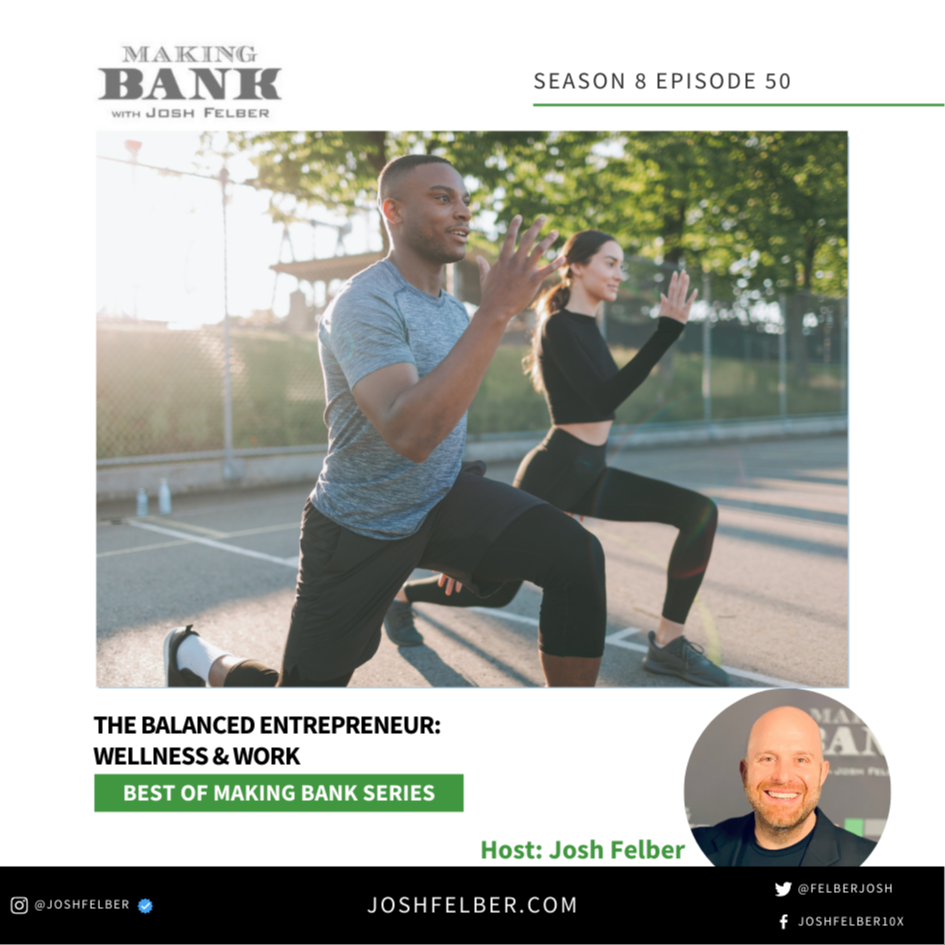 cover of episode The Balanced Entrepreneur: Wellness & Work #MakingBank #S8E50