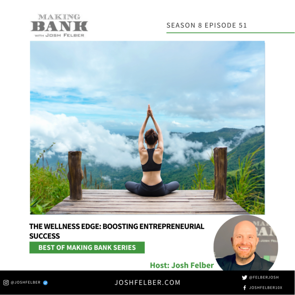 cover of episode The Wellness Edge: Boosting Entrepreneurial Success #MakingBank #S8E51