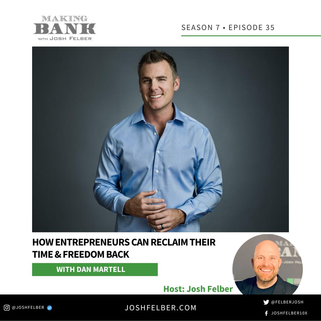 cover of episode How Entrepreneurs Can Reclaim Their Time & Freedom Back #MakingBank #S7E35