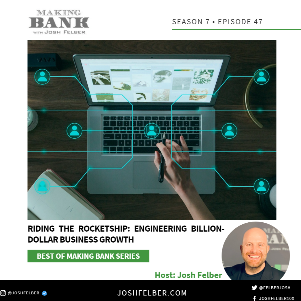 cover of episode Riding the Rocketship: Engineering Billion-Dollar Business Growth #S7E47