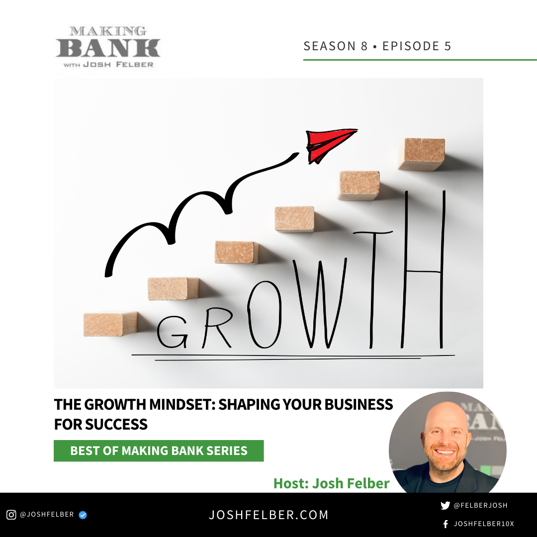 cover of episode The Growth Mindset: Shaping Your Business For Success #MakingBank #S8E5