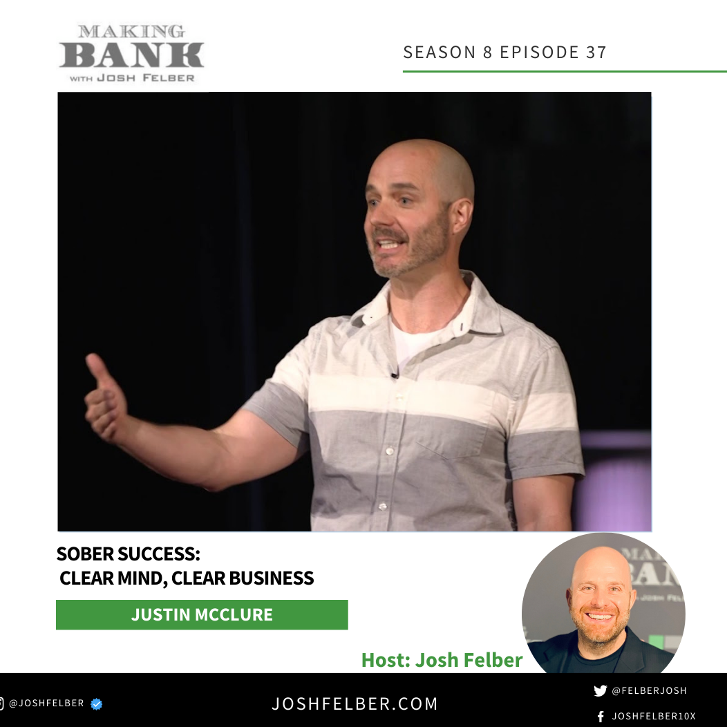 cover of episode Sober Success: Clear Mind, Clear Business #MakingBank #S8E37