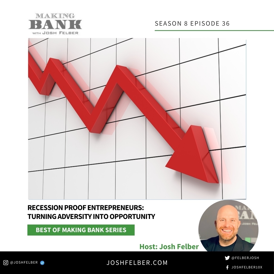 cover of episode Recession Proof Entrepreneurs: Turning Adversity into Opportunity #MakingBank #S8E36