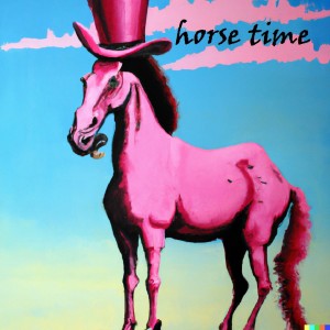 HORSE TIME - The Whitest Horses U Know