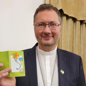 Nuncijus Kyjive arkivyskupas V.Kulbokas — apie karą Ukrainoje ir apie Šv. Sosto pagalbą kovojančiai šaliai