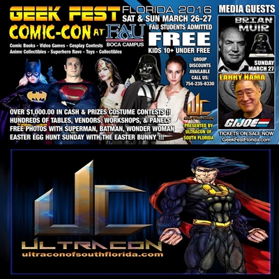 Irving- Ultra Con : Geek Fest comic -con