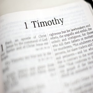 1 TIMOTHY CH 6 PT 5/ 1 TIMOTHY CAP 6 PT 5