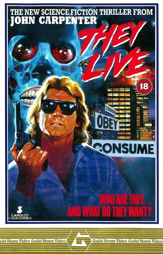 THEY LIVE 1988 Horror Sci Fi Movie Commentary Show