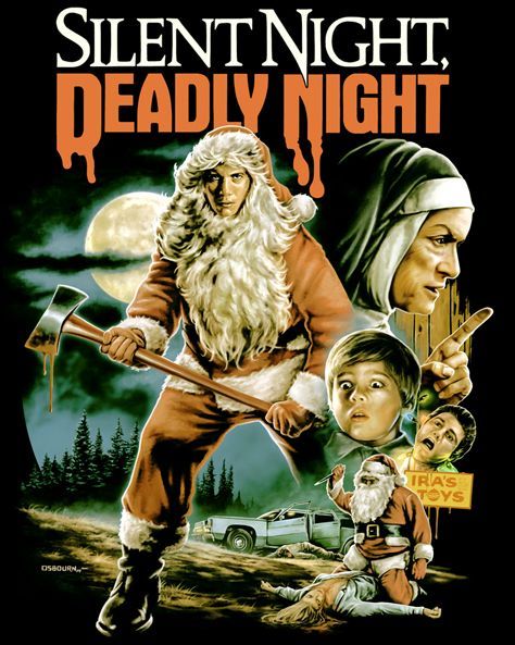Silent Night Deadly night 1984 Christmas Horror Commentary Show