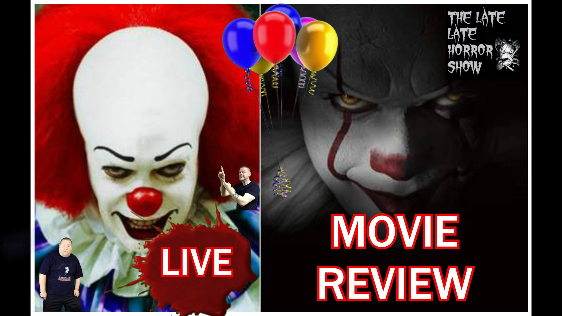 IT (1990) ORIGINAL (2017) COMPARE MOVIE REVIEW LIVE